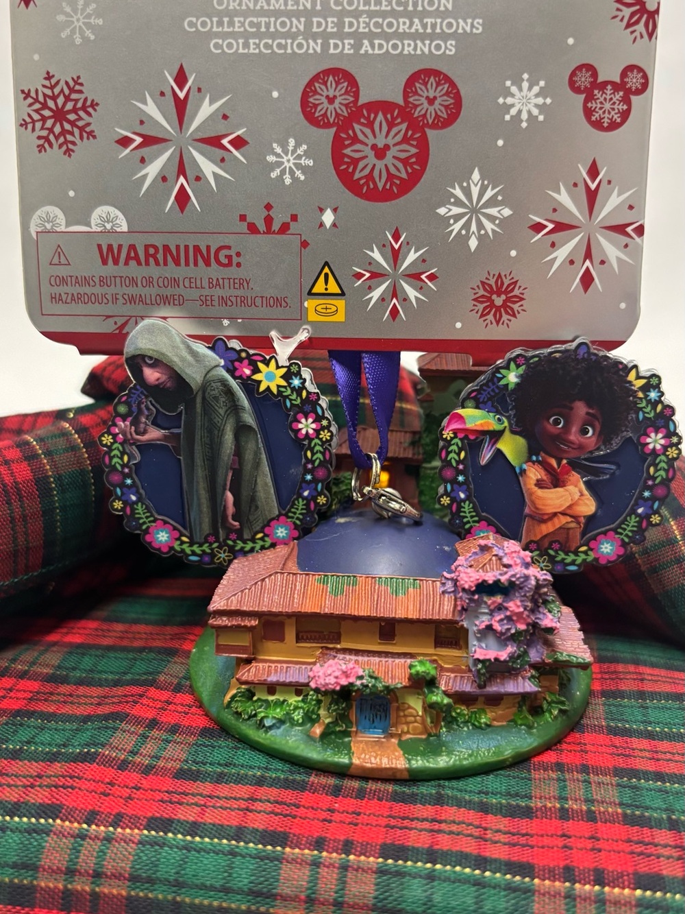 Disney Encanto Antonio/Bruno/Camilo/Dolores Ear Hat Light-Up Ornament.
